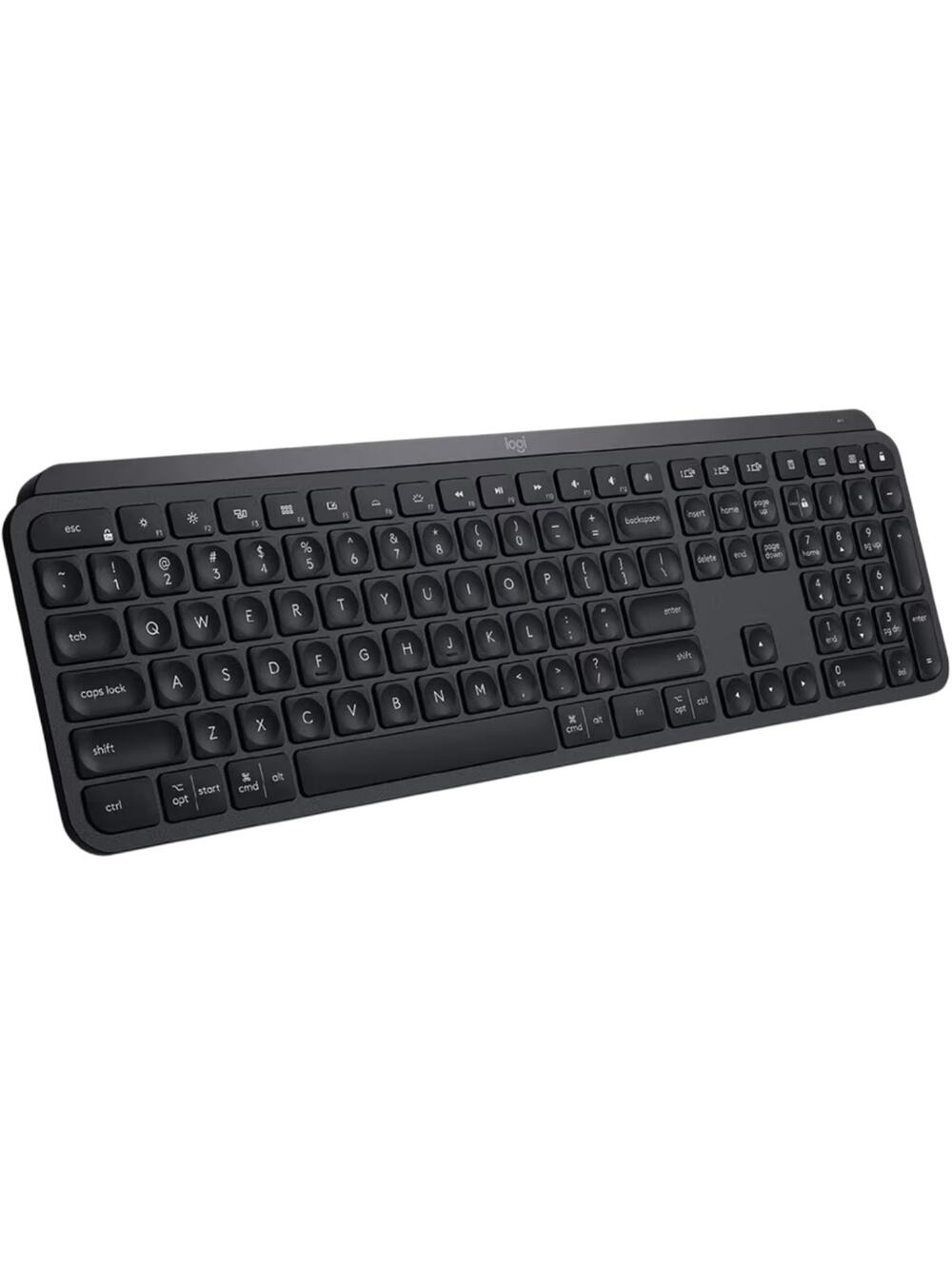 Logitech MX Keys Advanced Wireless Illuminated Keyboard Black With Dongle
